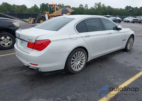 2011 BMW 750I xDrive z USA, uszkodzony, nr VIN WBAKC6C52BC394674